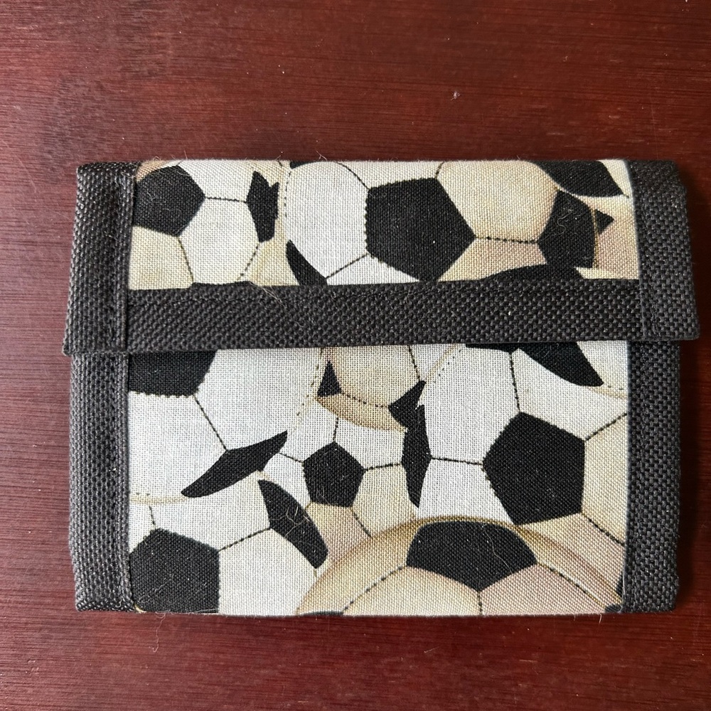 Soccer Ball Pattern Wallet